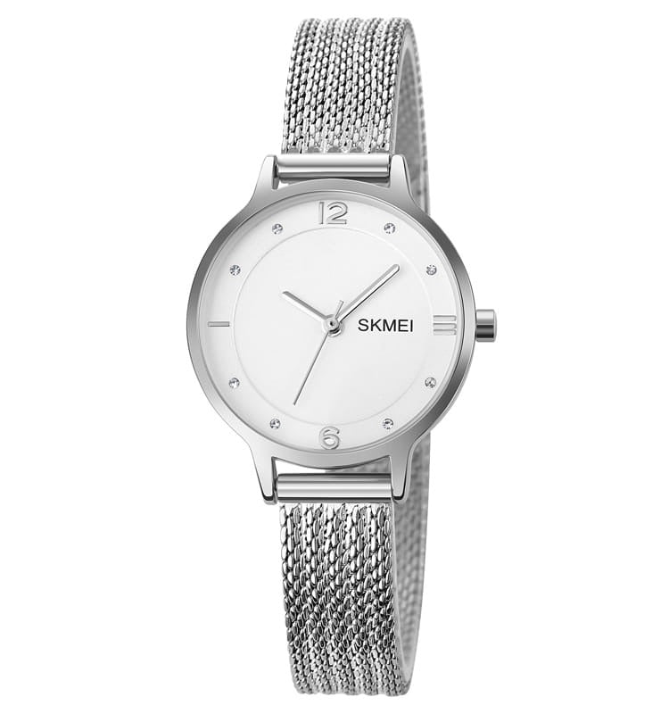 SKMEI - 1874 - Women Stainless Steel Quartz Watch - silver image 1