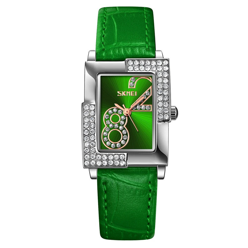 SKMEI - 9289 - Women Quartz Movement - green image 1