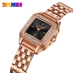 Skmei - 2181 - Women Stainless Steel Watch - RoseGold image 0
